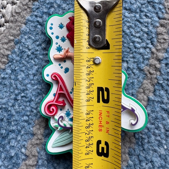 Disney Princess The Little Mermaid Ariel‎ 3 1/2" Collectible Vinyl Magnet Enesco - Picture 3 of 4